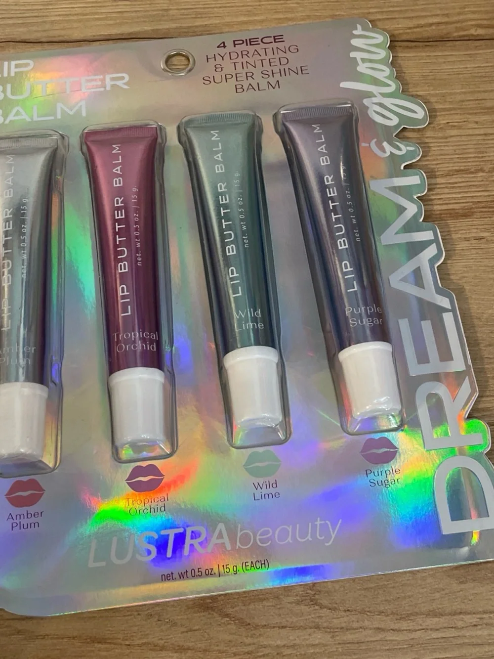 Lip Butter Balm Trio - Tropical Orchid & Wild Lime Shades